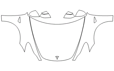 Full Hood & Fender + Mirror Kit - Tesla Model 3 2018 PPF Kit