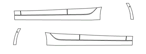 Rocker Panel Kit - Tesla Model 3 2018 PPF Kit