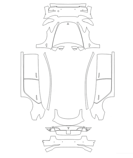 Ultimate Kit - Tesla Model 3 2018 PPF Kit