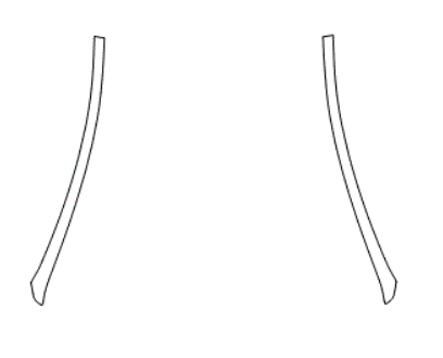 A-Pillar Kit - Full length - Tesla Model 3 2023 PPF Kit