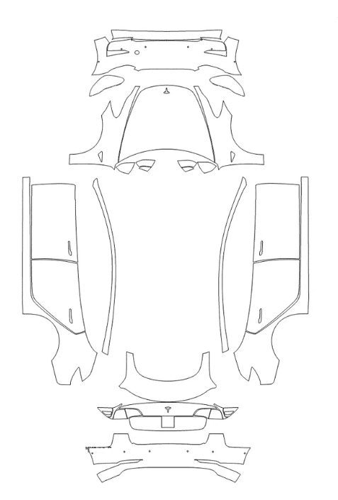 Ultimate Kit - Tesla Model 3 2023 PPF Kit
