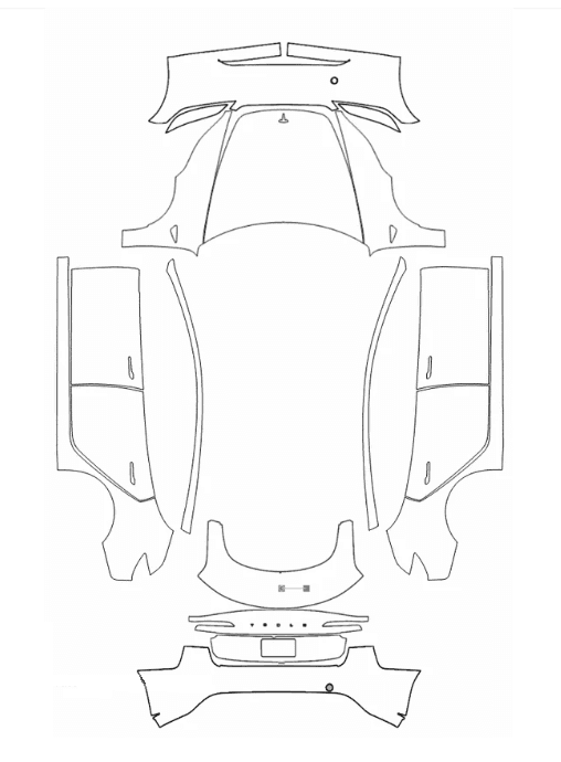 Ultimate Kit - Tesla Model 3 2024 PPF Kit