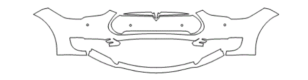 Bumper Kit 4 Sensor - Tesla Model S 2015 PPF Kit