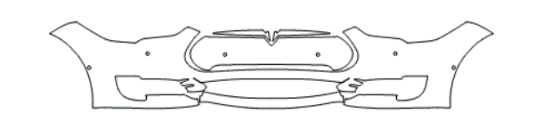 Bumper Kit 6 Sensor AutoPilot - Tesla Model S 2015 PPF Kit