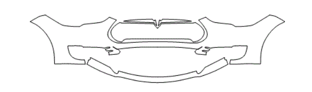 Bumper Kit NO Sensor - Tesla Model S 2015 PPF Kit