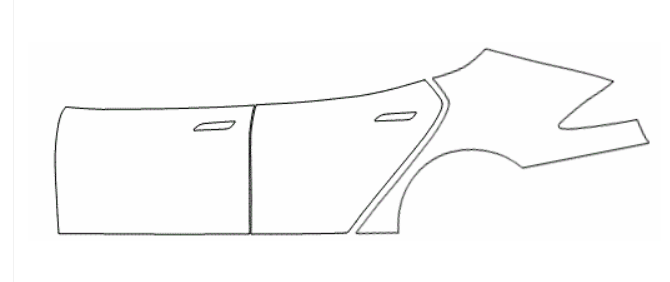 Left Side kit - Tesla Model S 2018 PPF Kit