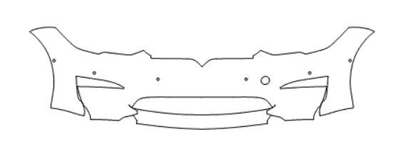 Bumper Kit Sensor No License Plate - Tesla Model S 2021.5 PPF Kit