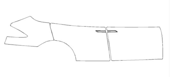 Left Side Kit - Tesla Model X 2018 PPF Kit