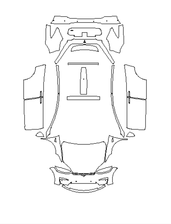 Ultimate Kit - Tesla Model X 2022 PPF Kit