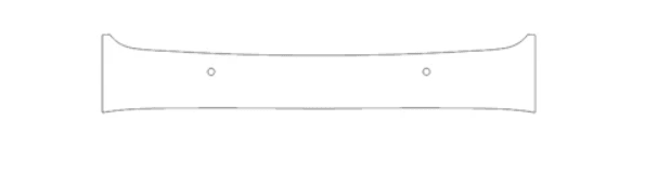 Luggage Area Kit w Parking Sensor - Tesla Model X 2024 PPF Kit