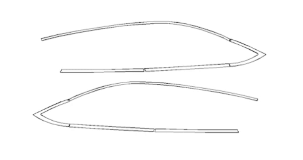 Window Trim Kit - Tesla Model Y 2021 PPF Kit