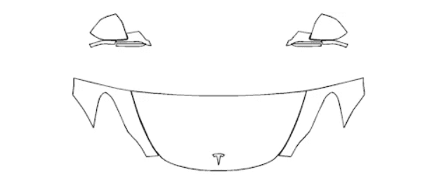 Half Hood Fender & Mirror Kit - Tesla Model Y 2023 PPF Kit