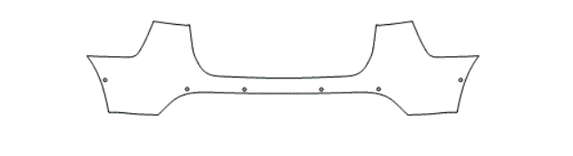 Rear Bumper Kit w Parking Sensor - Tesla Model Y 2023 PPF Kit