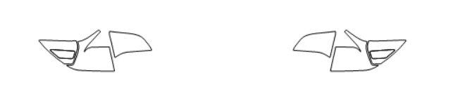 Tail Lamp Kit - Tesla Model Y 2023 PPF Kit