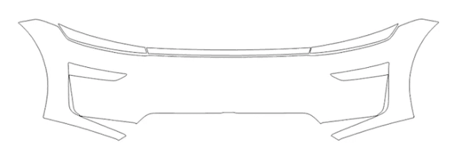 Bumper Kit with Light Bar - Tesla Model Y 2025 PPF Kit